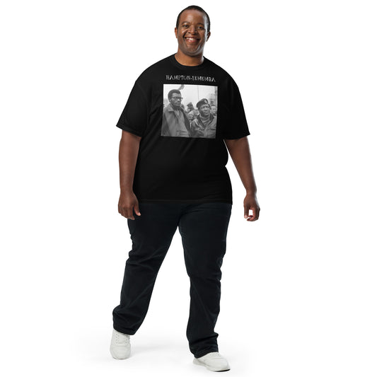 HAMPTON-LUMUMBA Men’s garment-dyed heavyweight t-shirt