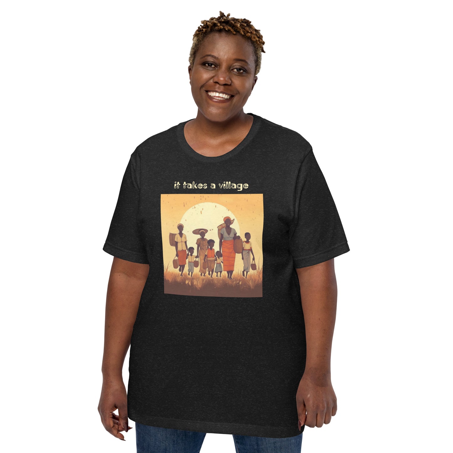 It Takes a Village Unisex t-shirt