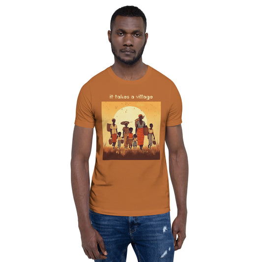 It Takes a Village Unisex t-shirt